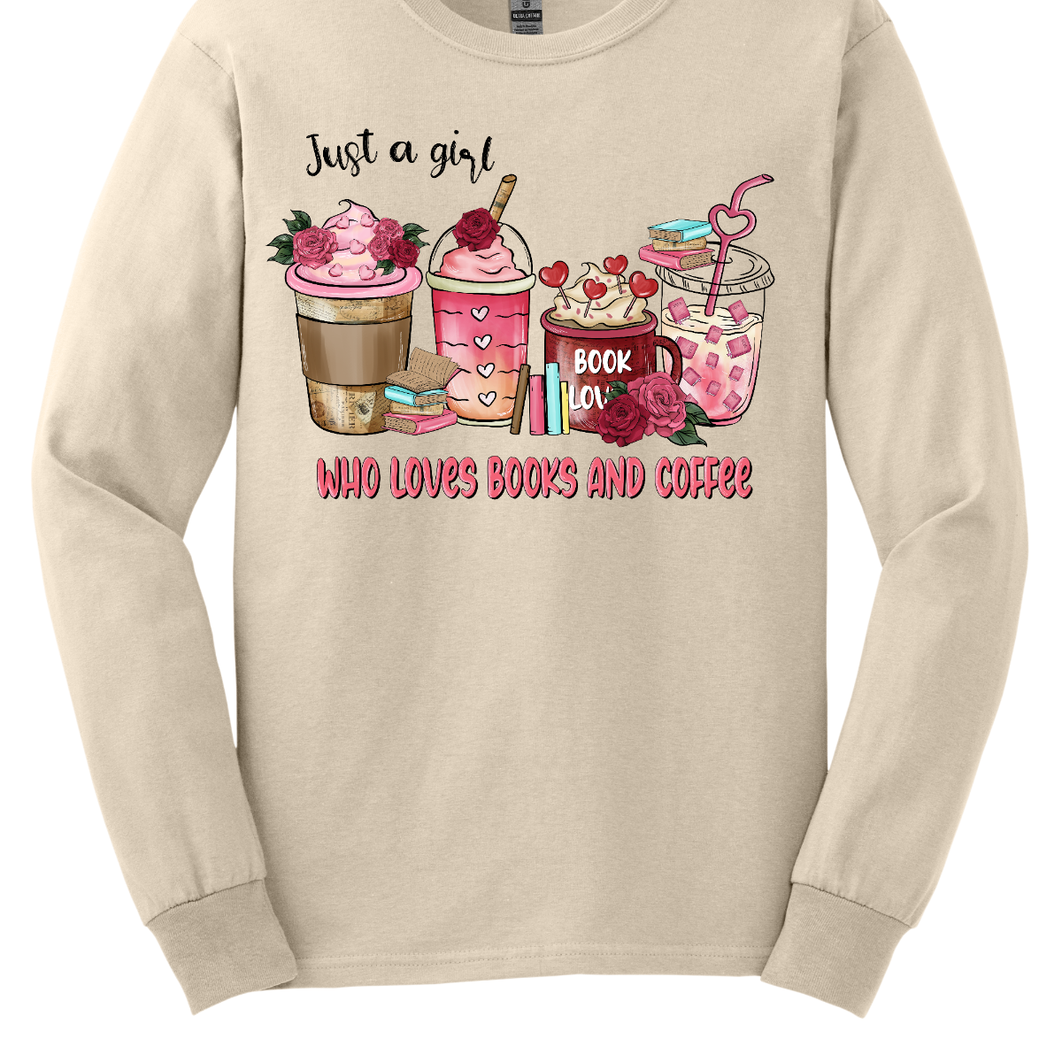 A perfect expression of the delightful combination of literature and the comforting embrace of a cup of coffee. This shirt is a simple yet powerful statement for the girls who find solace, joy, and inspiration in the world of books and the warmth of their favorite brew. The design features an elegant and understated arrangement of the phrase "Just a Girl Who Loves Books and Coffee," emphasizing the wearer's passion for the simple pleasures of reading and sipping on a cup of coffee. Shop at Gorgeousware.com