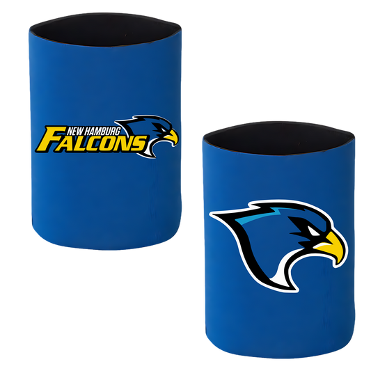 Keep your drink cold and your Falcon pride hot with this custom koozie featuring the New Hamburg Falcons logo. Made from high-quality, insulating material, this koozie is designed to fit most cans and bottles, keeping beverages chilled while reducing condensation. Lightweight and easy to carry, it’s the perfect companion for game days, barbecues, or any casual gathering. Show your support for the Falcons in style while enjoying your favorite drink!