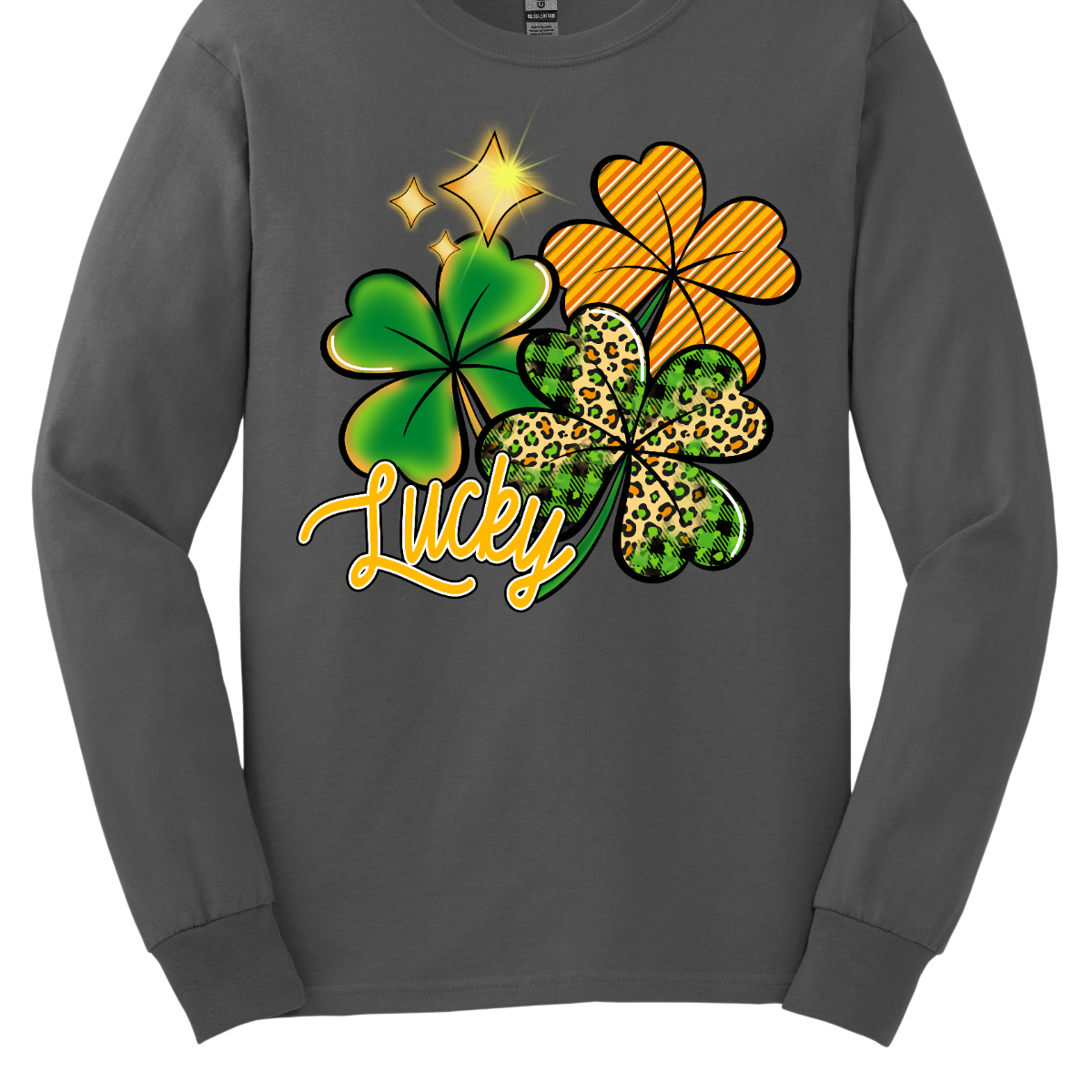 A stylish and festive garment that brings the magic of luck to your wardrobe with a pattern of vibrant shamrocks. This shirt is a perfect choice for those who want to embrace a touch of Irish charm and celebrate the spirit of luck in a trendy and fashionable way. The design features a delightful pattern of shamrocks scattered across the shirt, creating a visually appealing and festive look. Shop at Gorgeousware.com