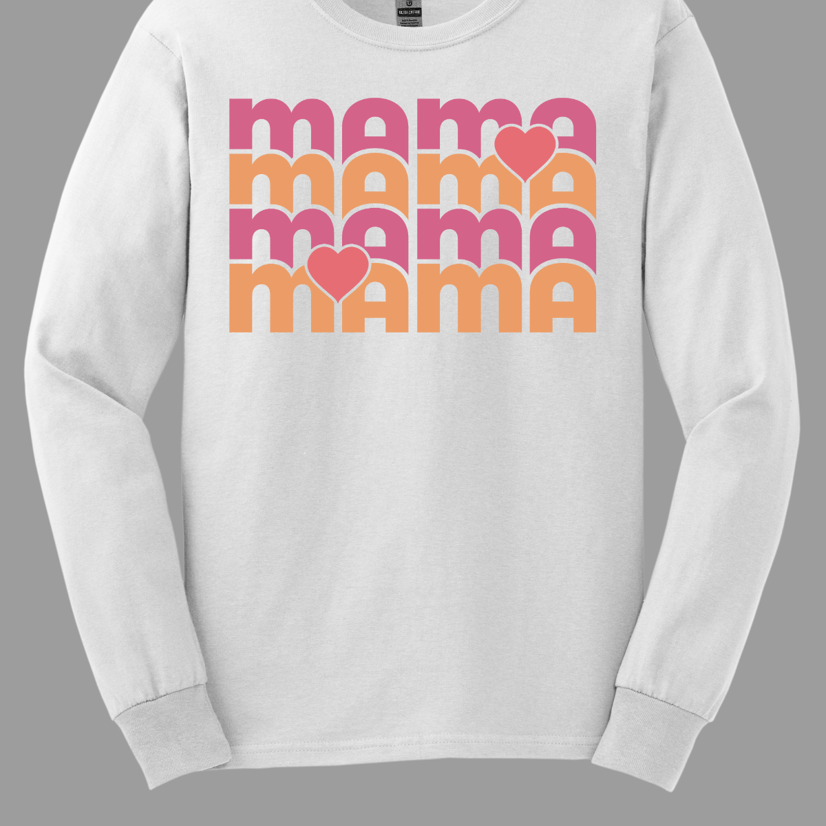 Mama & Mini layered with heart - ADULT