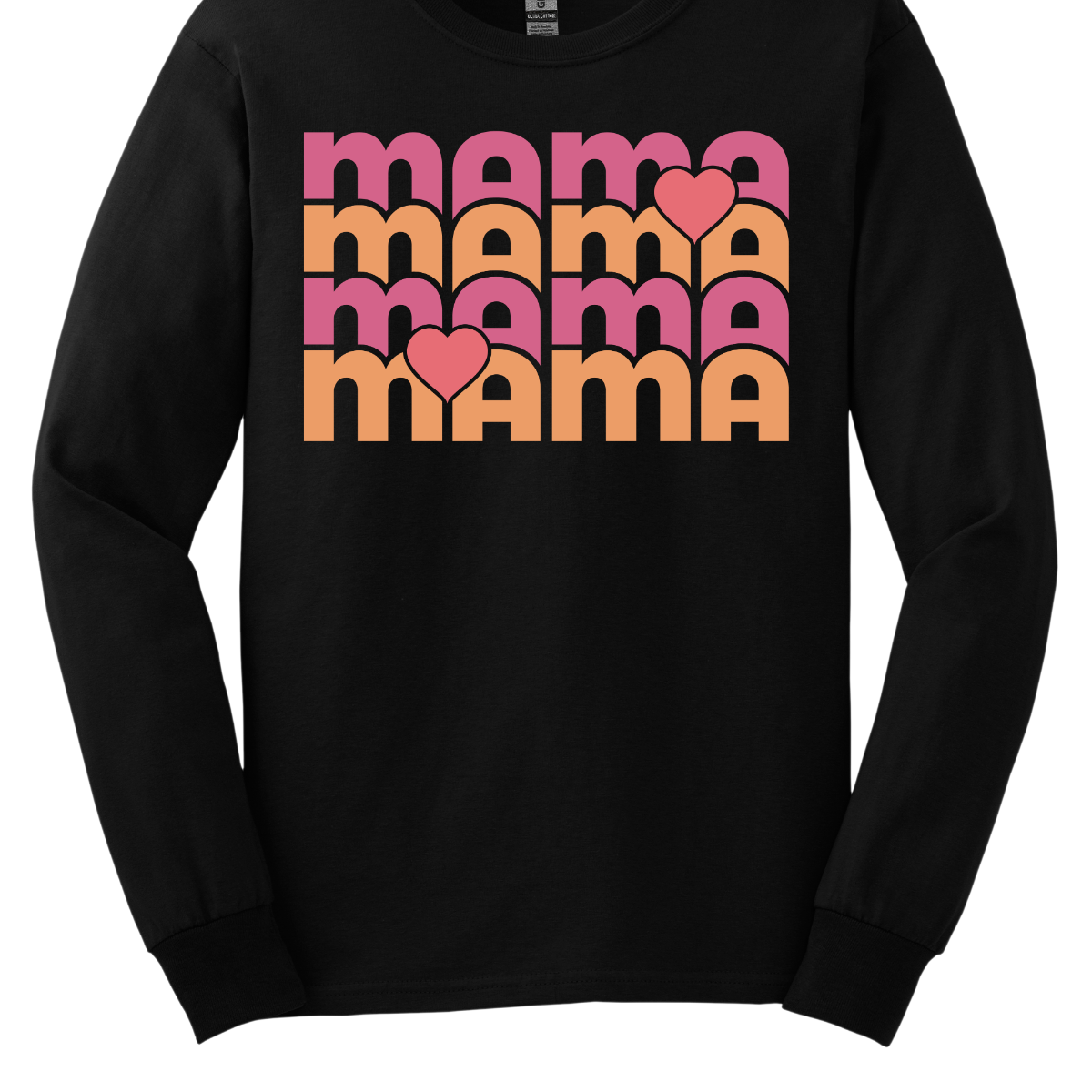 Mama & Mini layered with heart - ADULT