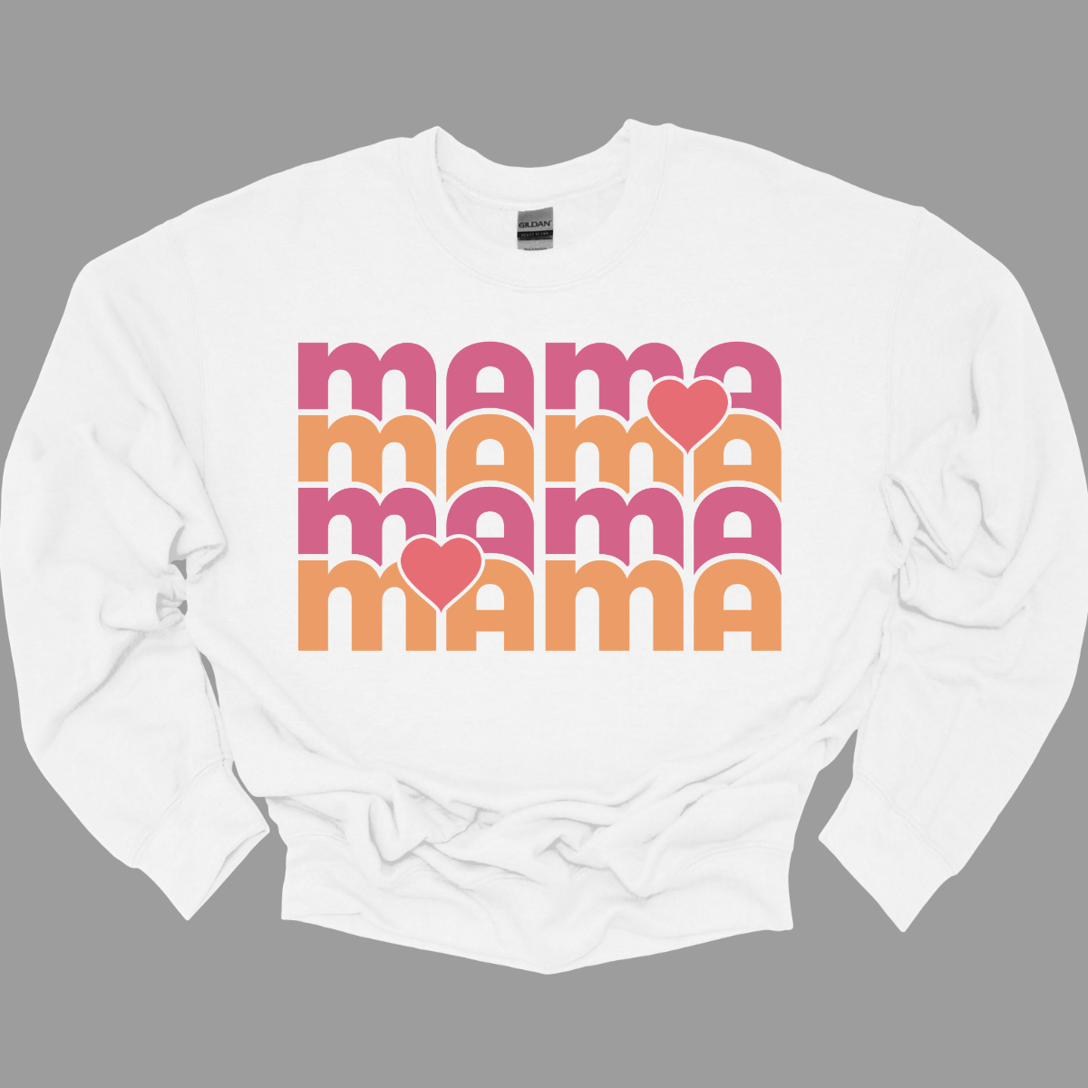 Mama & Mini layered with heart - ADULT