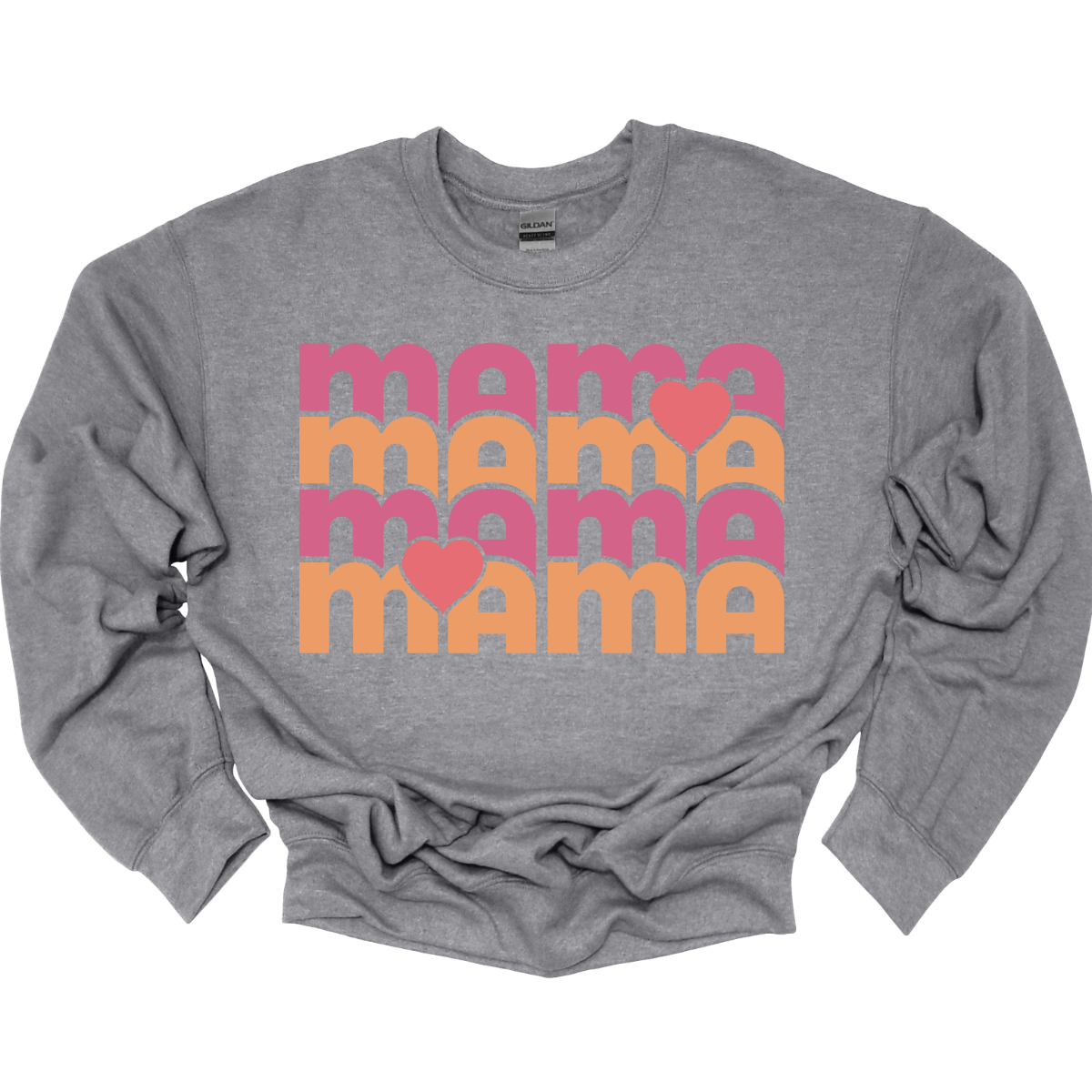 Mama & Mini layered with heart - ADULT