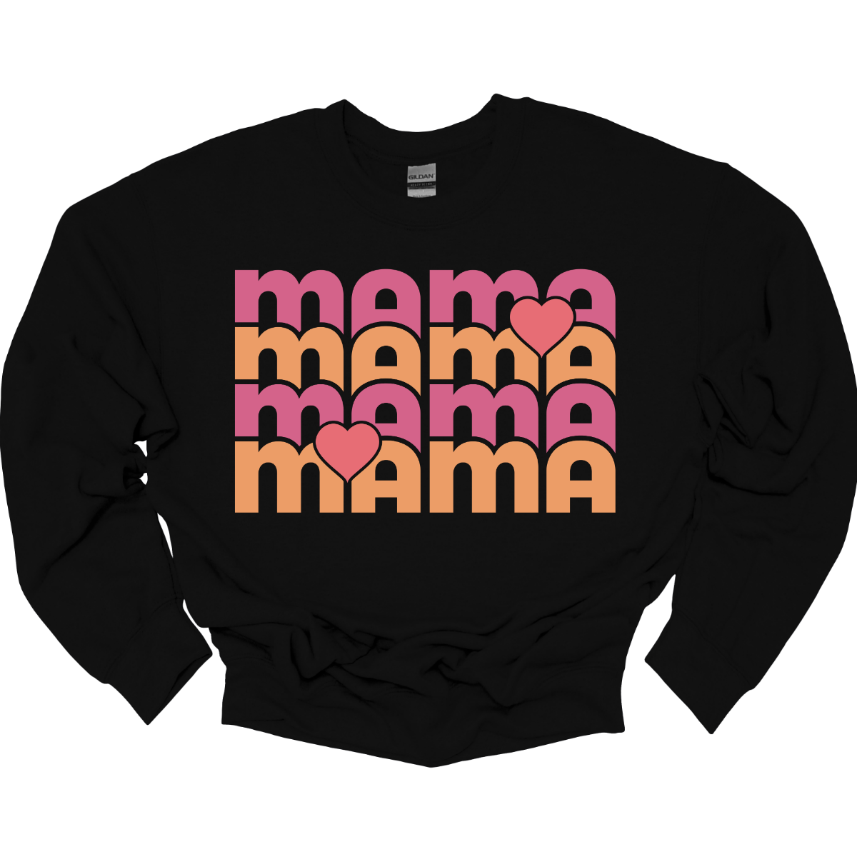 Mama & Mini layered with heart - ADULT