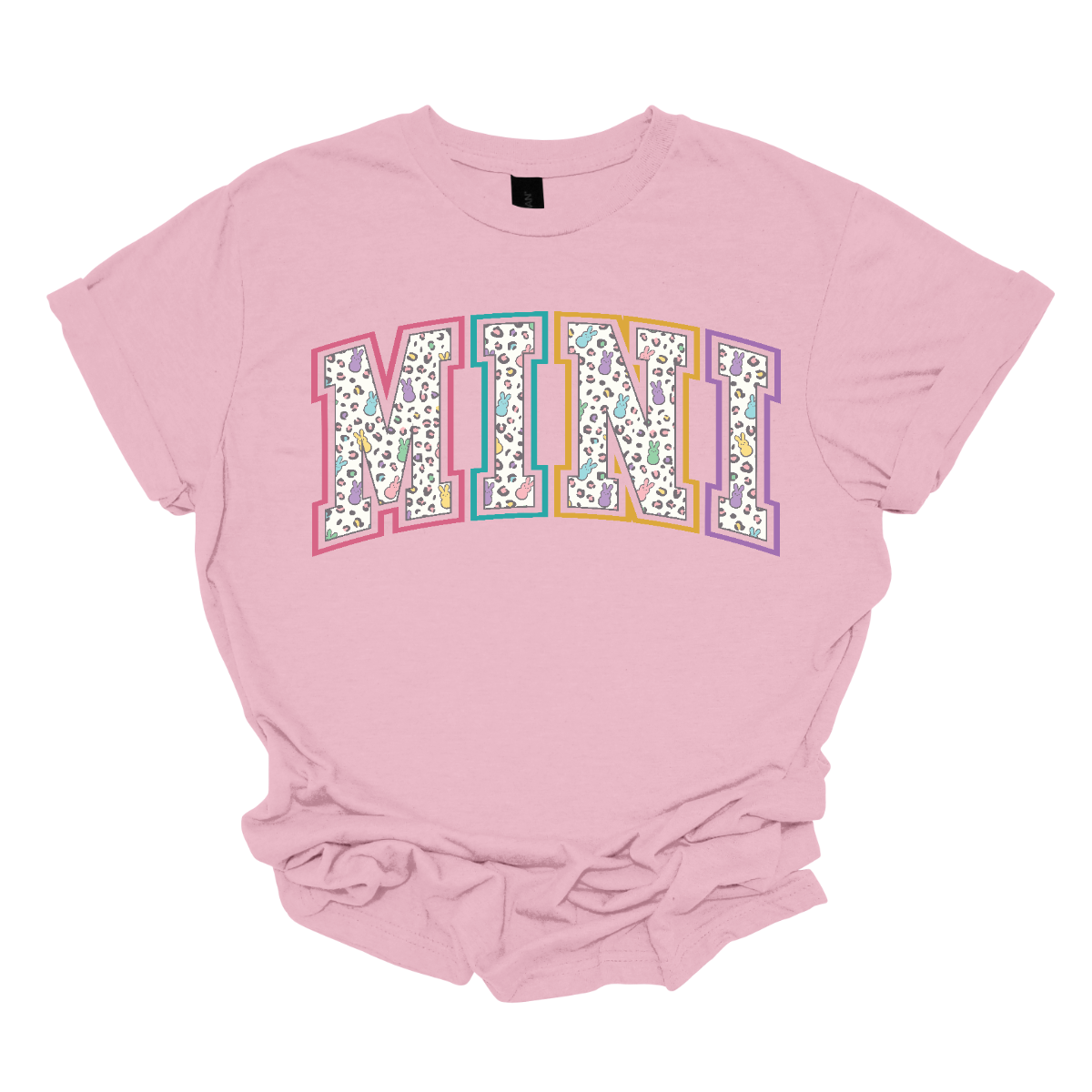 "Mama" and "Mini" Easter T-shirts - Celebrate the bond between mother and child with our charming matching set! Adorned with adorable peeps forming the words "Mama" and "Mini," these Easter-themed shirts are as sweet as can be. Whether you're hunting for eggs, enjoying a springtime picnic, or simply spending quality time together, these shirts are the perfect way to showcase your special connection. Shop at Gorgeousware.com