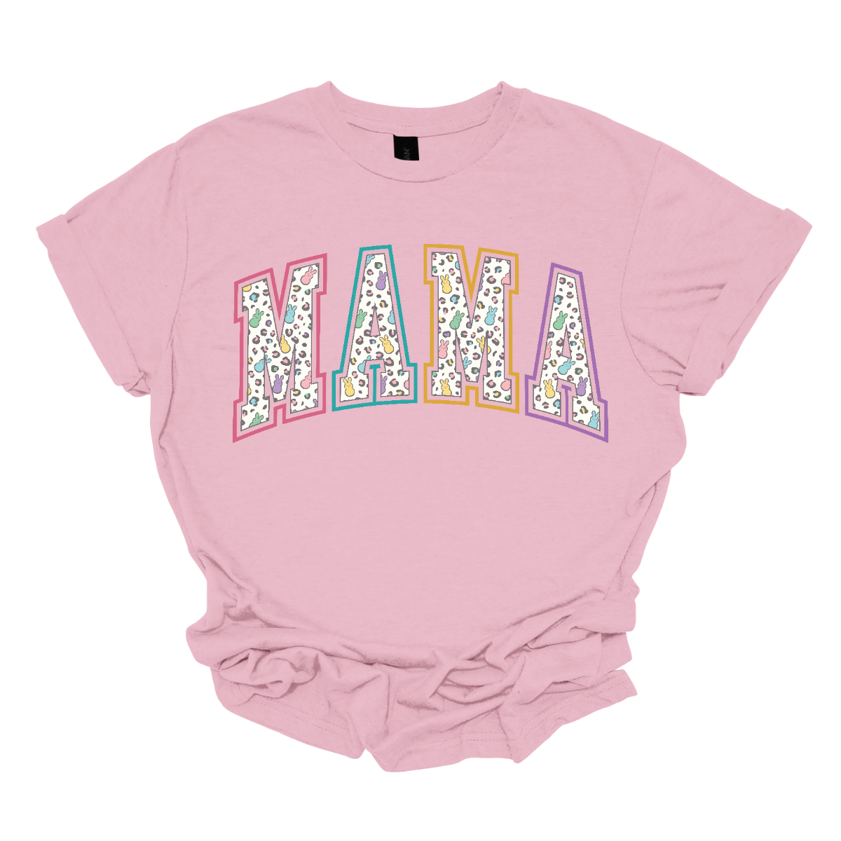 "Mama" and "Mini" Easter T-shirts - Celebrate the bond between mother and child with our charming matching set! Adorned with adorable peeps forming the words "Mama" and "Mini," these Easter-themed shirts are as sweet as can be. Whether you're hunting for eggs, enjoying a springtime picnic, or simply spending quality time together, these shirts are the perfect way to showcase your special connection. Shop at Gorgeousware.com