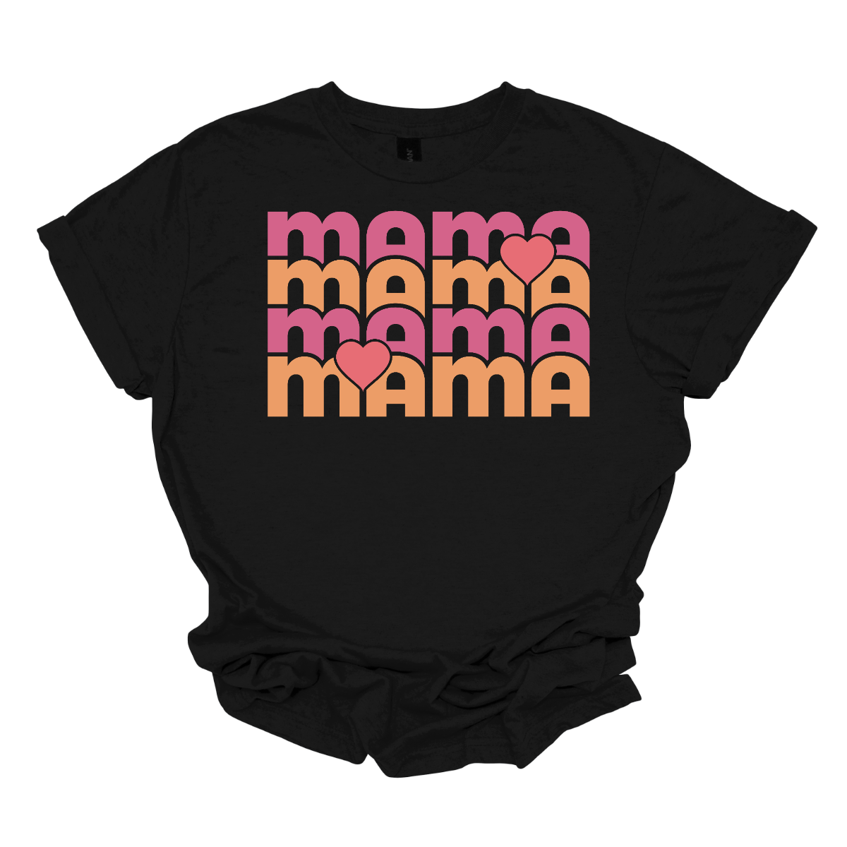 Mama & Mini layered with heart - ADULT