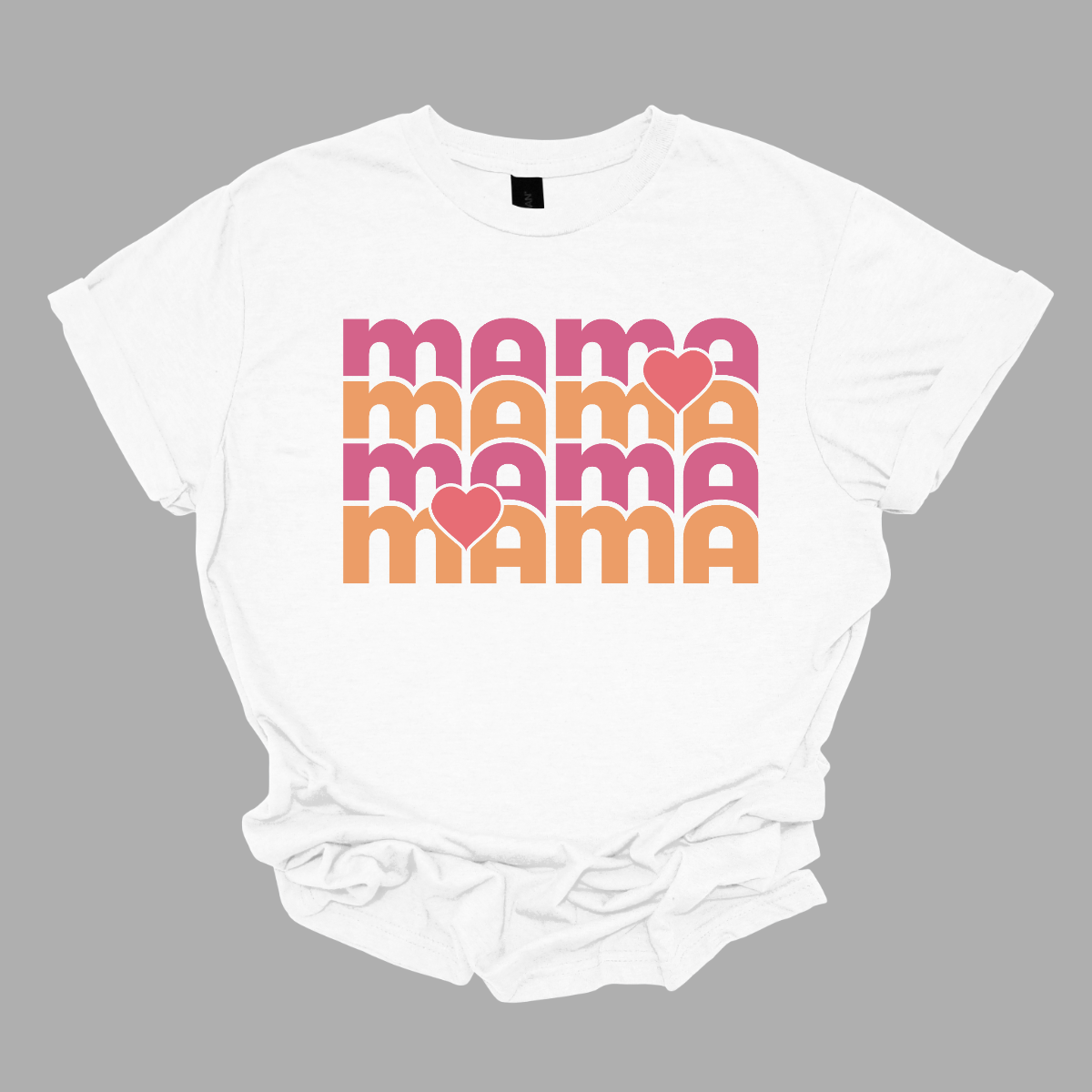 Mama & Mini layered with heart - ADULT