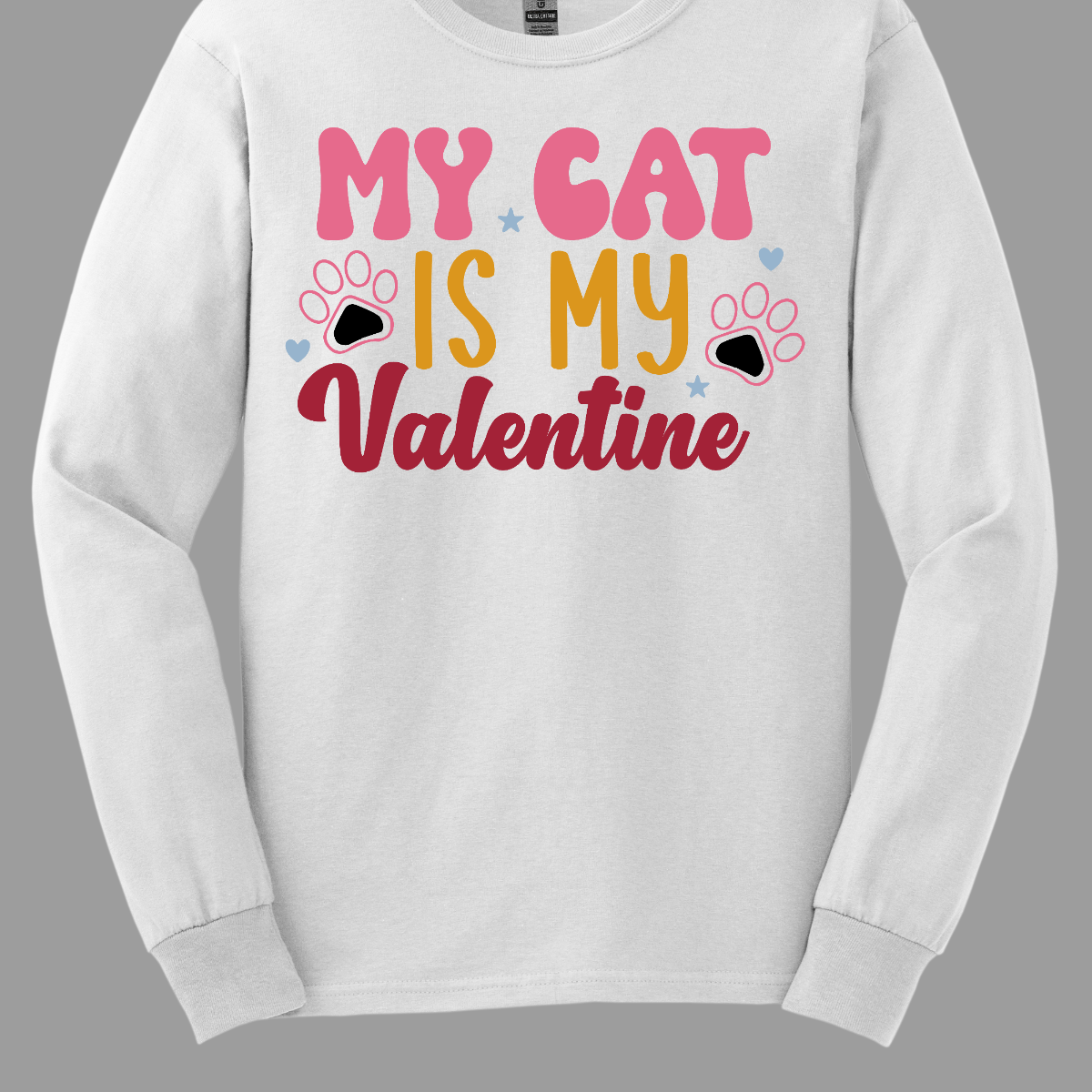 Celebrate the purr-fect love in your life with our 'My Cat is My Valentine' T-shirt. This charming tee is a delightful declaration of love for your feline friend. Adorned with whimsical cat paw prints and a heartwarming message, this shirt captures the unique bond between you and your furry valentine. Shop at gorgeousware.com