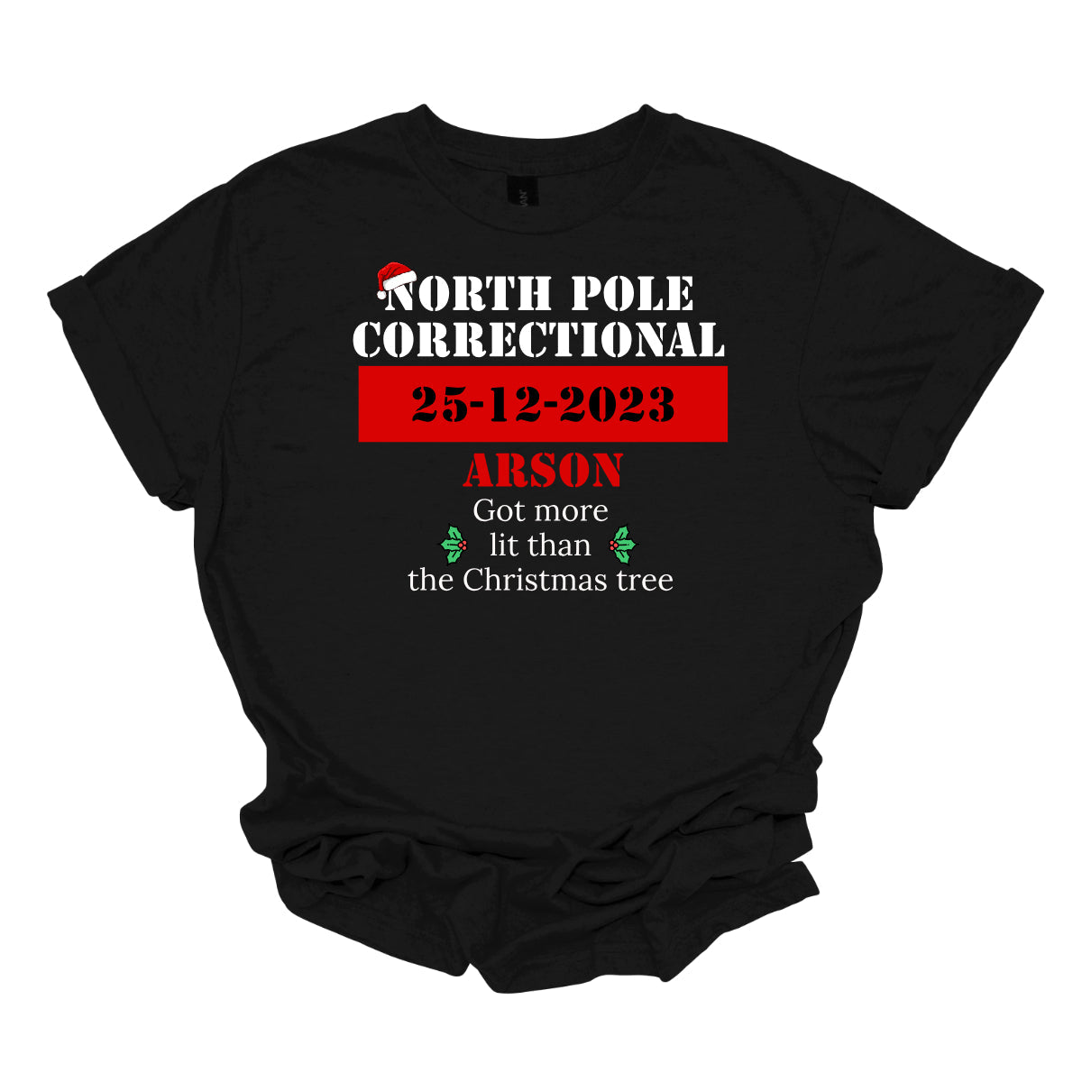 North Pole Correctional - Adult 2XL-4XL SHORT Sleeve