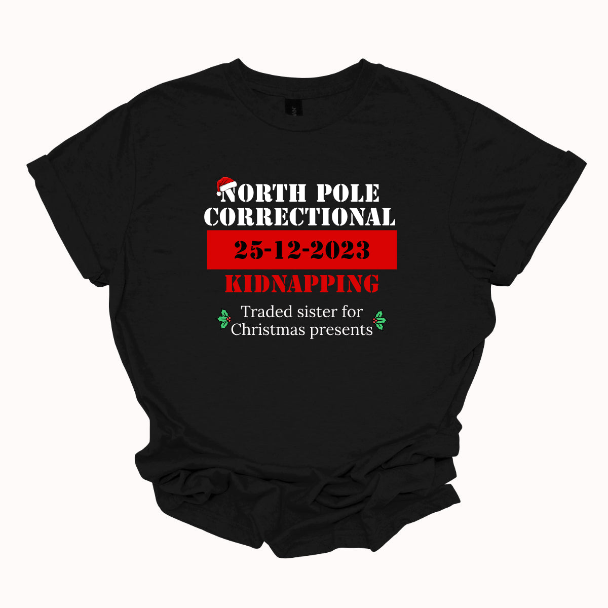 North Pole Correctional - Adult 2XL-4XL SHORT Sleeve