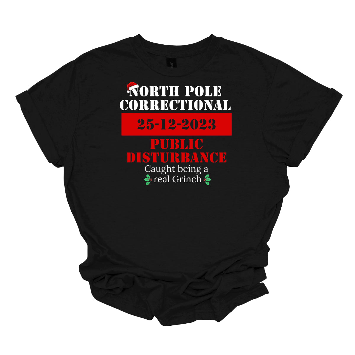 North Pole Correctional - Adult 2XL-4XL SHORT Sleeve