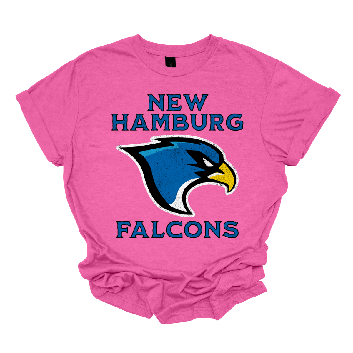 New Hamburg Falcons Distressed - Short Sleeve