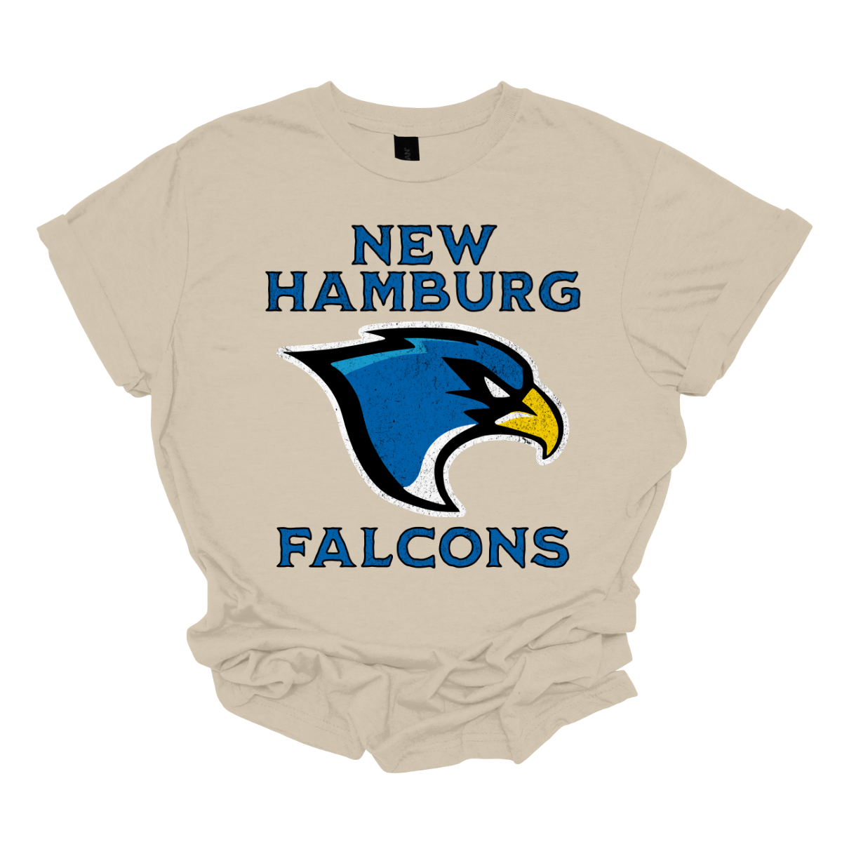 New Hamburg Falcons Distressed - Short Sleeve