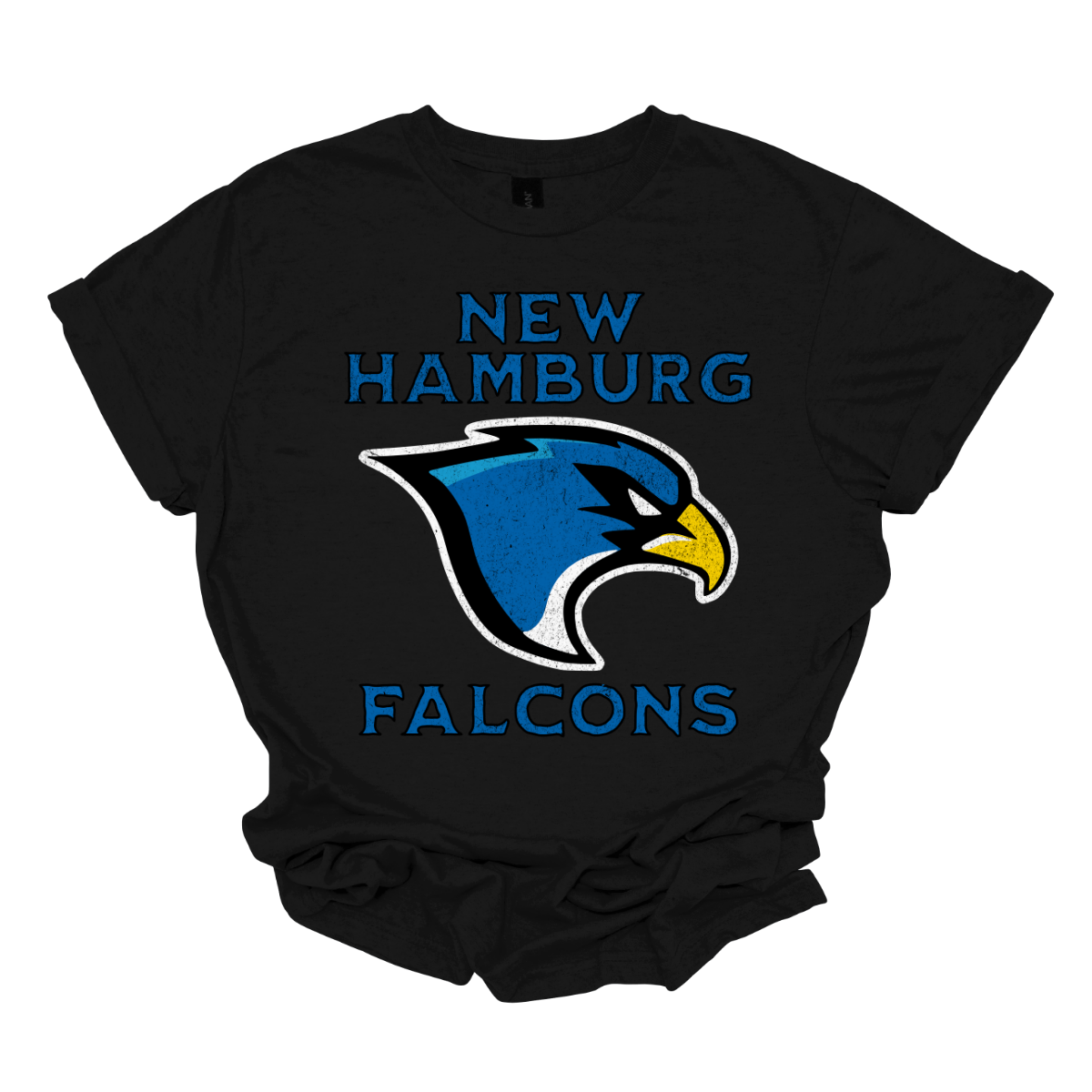 New Hamburg Falcons Distressed - Short Sleeve