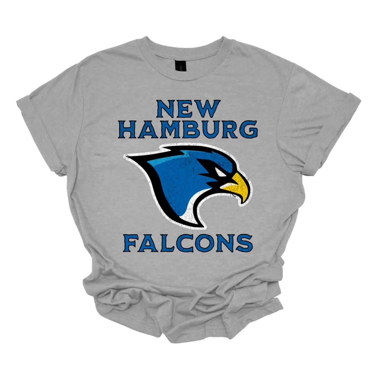 New Hamburg Falcons Distressed - Short Sleeve