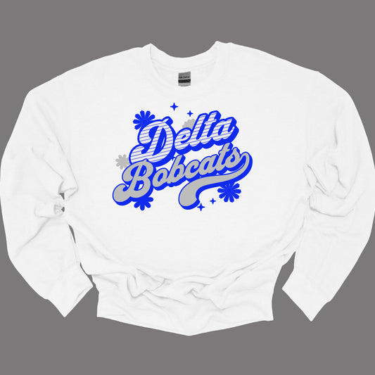 Delta Bobcats Free Spirit - Colorful Retro