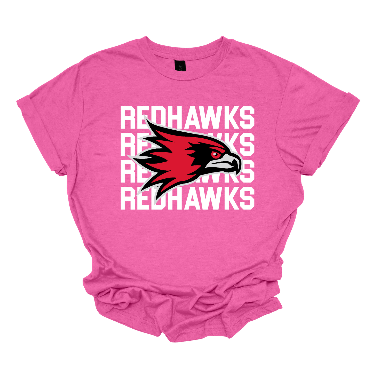 Show your Redhawk pride in bold style with this SEMO apparel design, available in short sleeve, long sleeve, crewneck, and hoodie options all in youth sizes. The backdrop features a powerful repeat of “Redhawks” in bold white lettering, creating a striking graphic foundation. Centered over the design is the fearless and iconic SEMO Redhawk mascot, standing out as the ultimate symbol of strength, spirit, and tradition.
Shop at Gorgeousware.com today!
