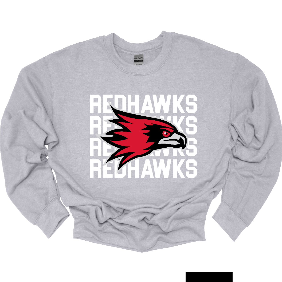 Show your Redhawk pride in bold style with this SEMO apparel design, available in short sleeve, long sleeve, crewneck, and hoodie options all in youth sizes. The backdrop features a powerful repeat of “Redhawks” in bold white lettering, creating a striking graphic foundation. Centered over the design is the fearless and iconic SEMO Redhawk mascot, standing out as the ultimate symbol of strength, spirit, and tradition.
Shop at Gorgeousware.com today!
