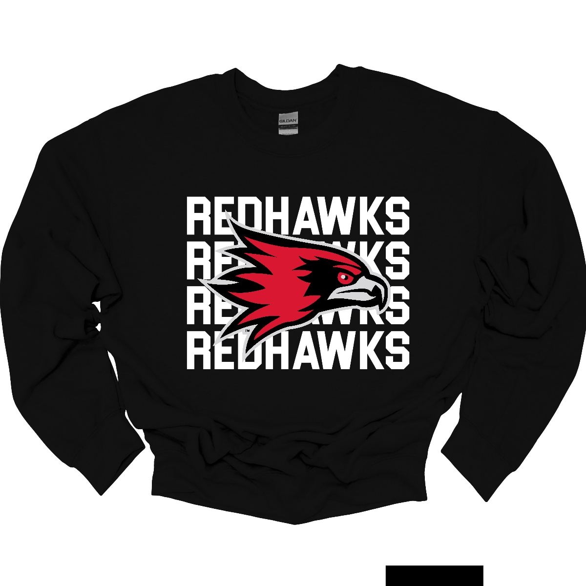 Show your Redhawk pride in bold style with this SEMO apparel design, available in short sleeve, long sleeve, crewneck, and hoodie options all in youth sizes. The backdrop features a powerful repeat of “Redhawks” in bold white lettering, creating a striking graphic foundation. Centered over the design is the fearless and iconic SEMO Redhawk mascot, standing out as the ultimate symbol of strength, spirit, and tradition.
Shop at Gorgeousware.com today!
