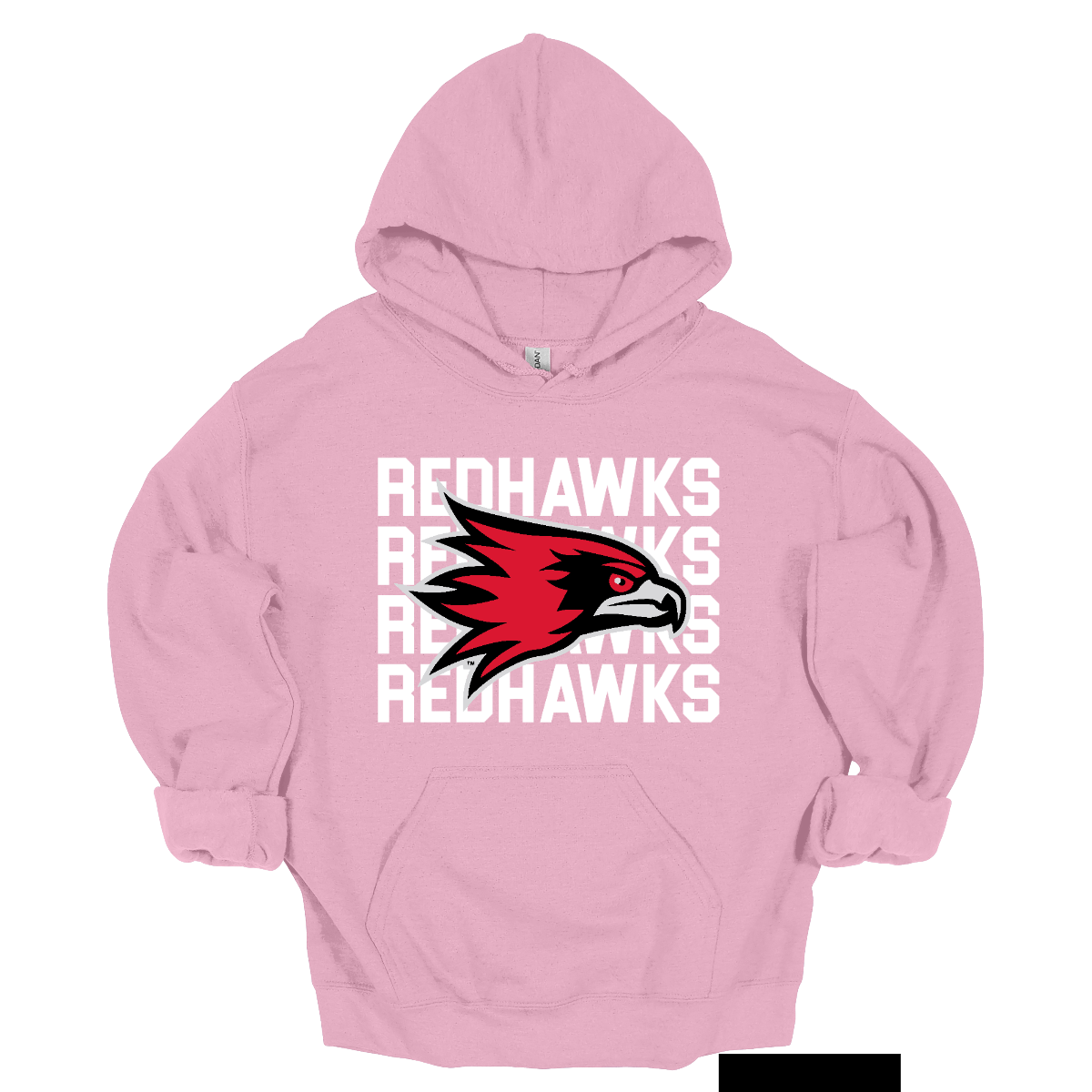 Show your Redhawk pride in bold style with this SEMO apparel design, available in short sleeve, long sleeve, crewneck, and hoodie options all in youth sizes. The backdrop features a powerful repeat of “Redhawks” in bold white lettering, creating a striking graphic foundation. Centered over the design is the fearless and iconic SEMO Redhawk mascot, standing out as the ultimate symbol of strength, spirit, and tradition.
Shop at Gorgeousware.com today!
