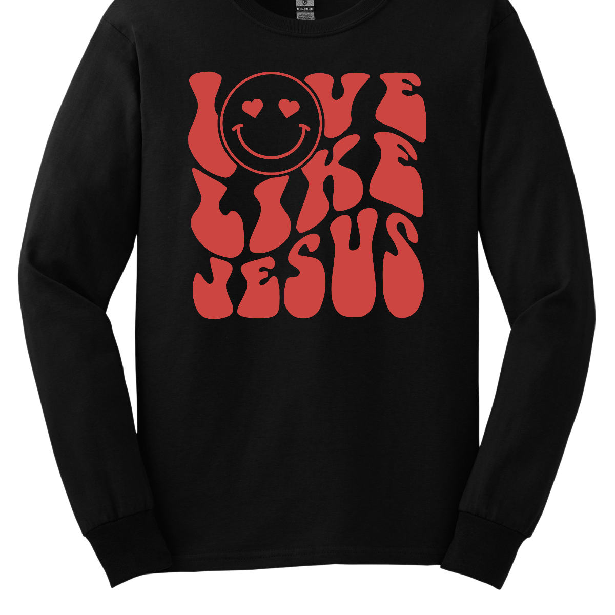 "Love Like Jesus" T-shirt – a powerful and inspirational garment that conveys a message of compassion, kindness, and love inspired by the teachings of Jesus Christ. This shirt serves as a wearable reminder to embrace a love that mirrors the selfless and unconditional love exemplified by Jesus. Shop at Gorgesouware.com