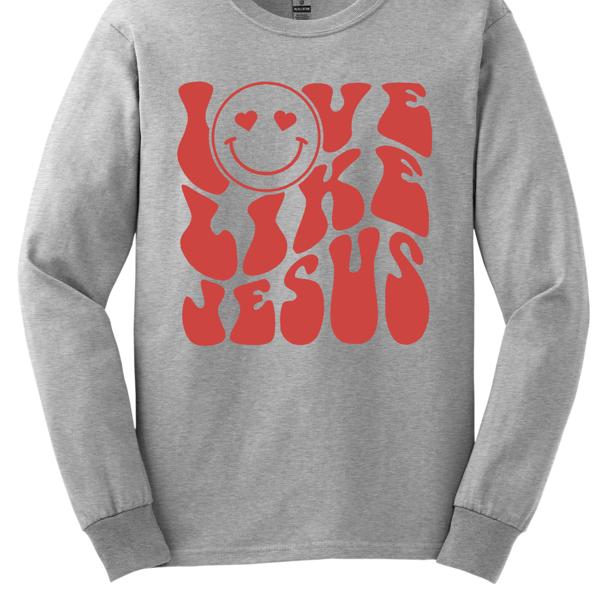 "Love Like Jesus" T-shirt – a powerful and inspirational garment that conveys a message of compassion, kindness, and love inspired by the teachings of Jesus Christ. This shirt serves as a wearable reminder to embrace a love that mirrors the selfless and unconditional love exemplified by Jesus. Shop at Gorgesouware.com