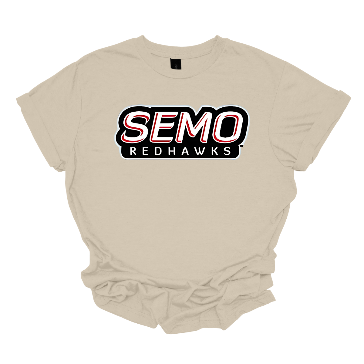 Introducing our stylish SEMO apparel, featuring the iconic "SEMO" in vibrant white bubble letters that pop with personality. Below, "Redhawks" is boldly displayed in clean white block letters, creating a striking contrast that showcases your school spirit. Perfect for game days or casual outings, this design effortlessly combines comfort and style, making it a must-have for any SEMO fan! Shop at Gorgeousware.com