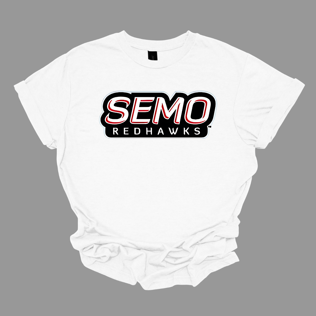 Introducing our stylish SEMO apparel, featuring the iconic "SEMO" in vibrant white bubble letters that pop with personality. Below, "Redhawks" is boldly displayed in clean white block letters, creating a striking contrast that showcases your school spirit. Perfect for game days or casual outings, this design effortlessly combines comfort and style, making it a must-have for any SEMO fan! Shop at Gorgeousware.com