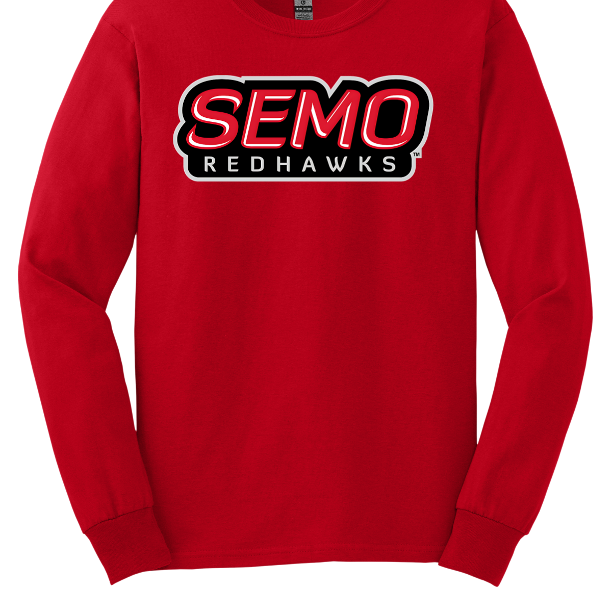 Introducing our stylish SEMO apparel, featuring the iconic "SEMO" in vibrant red bubble letters that pop with personality. Below, "Redhawks" is boldly displayed in clean white block letters, creating a striking contrast that showcases your school spirit. Perfect for game days or casual outings, this design effortlessly combines comfort and style, making it a must-have for any SEMO fan! Shop at Gorgeousware.com