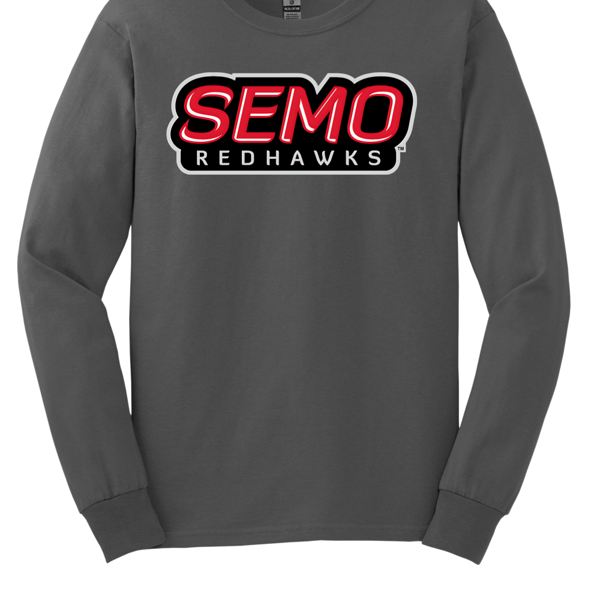 Introducing our stylish SEMO apparel, featuring the iconic "SEMO" in vibrant red bubble letters that pop with personality. Below, "Redhawks" is boldly displayed in clean white block letters, creating a striking contrast that showcases your school spirit. Perfect for game days or casual outings, this design effortlessly combines comfort and style, making it a must-have for any SEMO fan! Shop at Gorgeousware.com