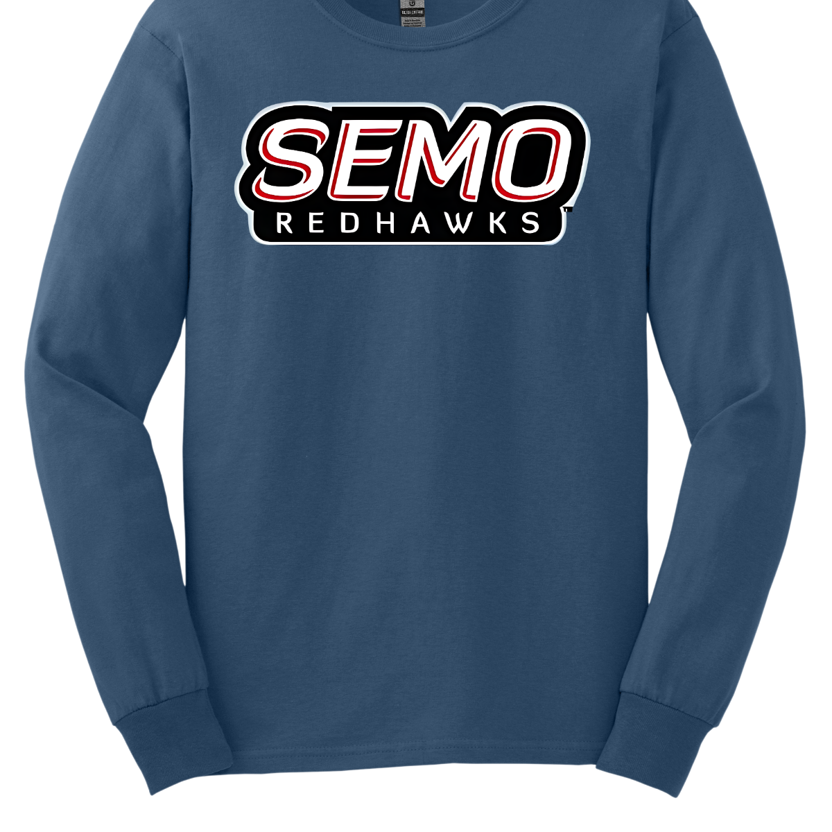 Introducing our stylish SEMO apparel, featuring the iconic "SEMO" in vibrant white bubble letters that pop with personality. Below, "Redhawks" is boldly displayed in clean white block letters, creating a striking contrast that showcases your school spirit. Perfect for game days or casual outings, this design effortlessly combines comfort and style, making it a must-have for any SEMO fan! Shop at Gorgeousware.com