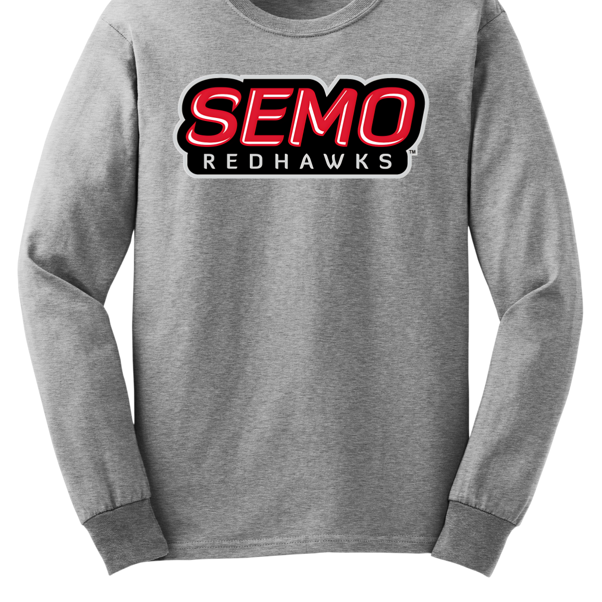 Introducing our stylish SEMO apparel, featuring the iconic "SEMO" in vibrant red bubble letters that pop with personality. Below, "Redhawks" is boldly displayed in clean white block letters, creating a striking contrast that showcases your school spirit. Perfect for game days or casual outings, this design effortlessly combines comfort and style, making it a must-have for any SEMO fan! Shop at Gorgeousware.com