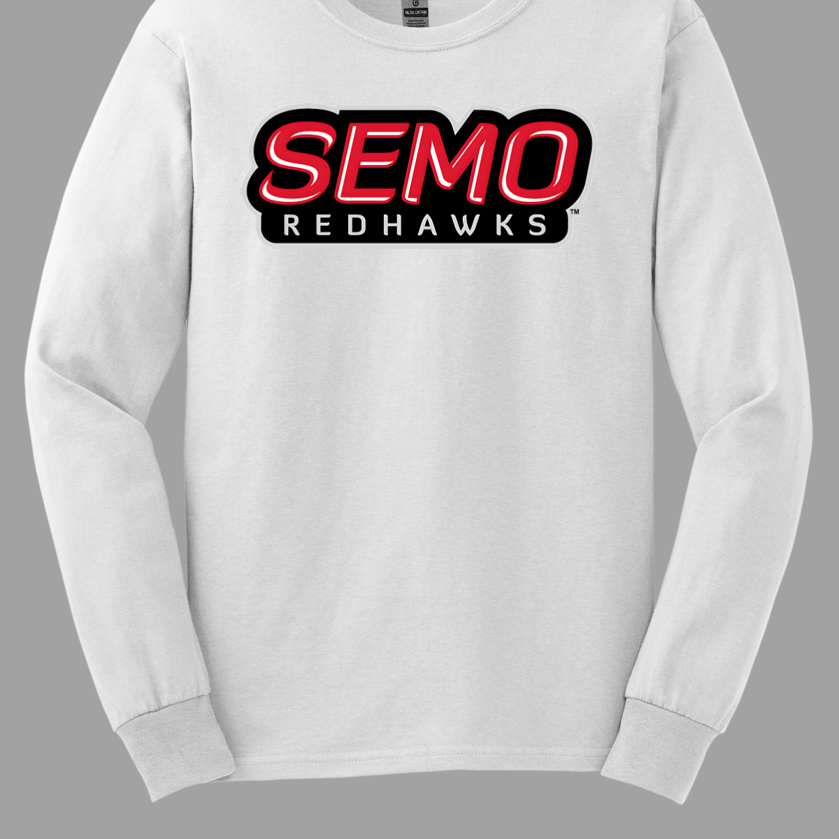 Introducing our stylish SEMO apparel, featuring the iconic "SEMO" in vibrant red bubble letters that pop with personality. Below, "Redhawks" is boldly displayed in clean white block letters, creating a striking contrast that showcases your school spirit. Perfect for game days or casual outings, this design effortlessly combines comfort and style, making it a must-have for any SEMO fan! Shop at Gorgeousware.com