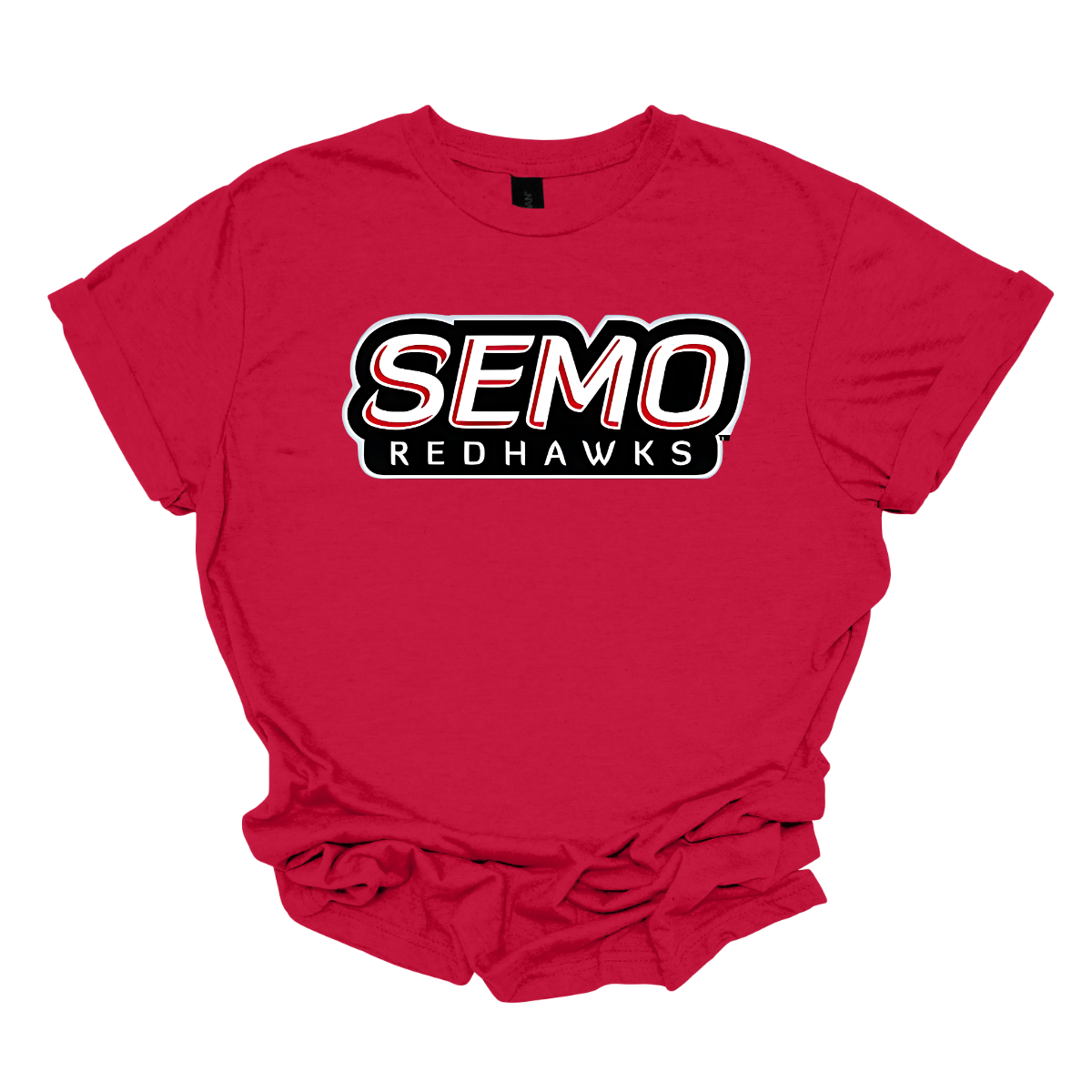 Introducing our stylish SEMO apparel, featuring the iconic "SEMO" in vibrant white bubble letters that pop with personality. Below, "Redhawks" is boldly displayed in clean white block letters, creating a striking contrast that showcases your school spirit. Perfect for game days or casual outings, this design effortlessly combines comfort and style, making it a must-have for any SEMO fan! Shop at Gorgeousware.com