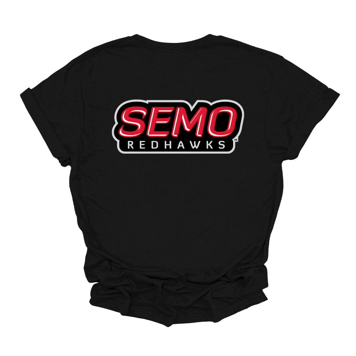 Introducing our stylish SEMO apparel, featuring the iconic "SEMO" in vibrant red bubble letters that pop with personality. Below, "Redhawks" is boldly displayed in clean white block letters, creating a striking contrast that showcases your school spirit. Perfect for game days or casual outings, this design effortlessly combines comfort and style, making it a must-have for any SEMO fan! Shop at Gorgeousware.com