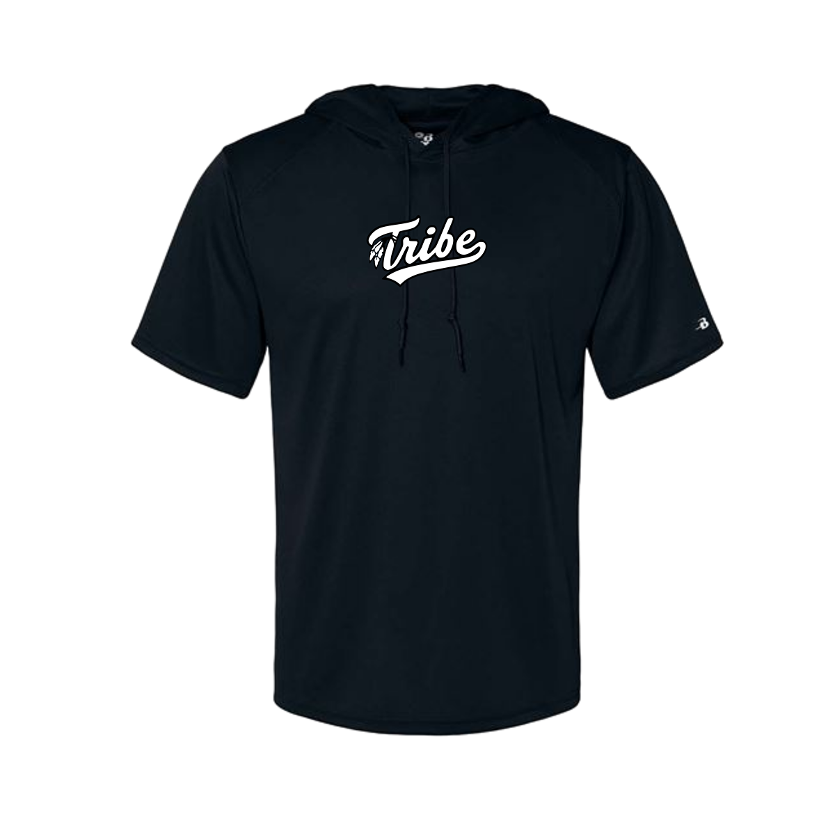 Stay cool, comfortable, and ready for game day in the Tribe Dri-Fit Short Sleeve Hooded T-Shirt, featuring the Tribe logo. This lightweight performance shirt combines the comfort of a short sleeve tee with the athletic look of a hoodie, making it a great choice both on and off the field.

The moisture-wicking Dri-Fit fabric helps keep you cool and dry during practices, workouts, warm-ups, and long days at the ballpark. 