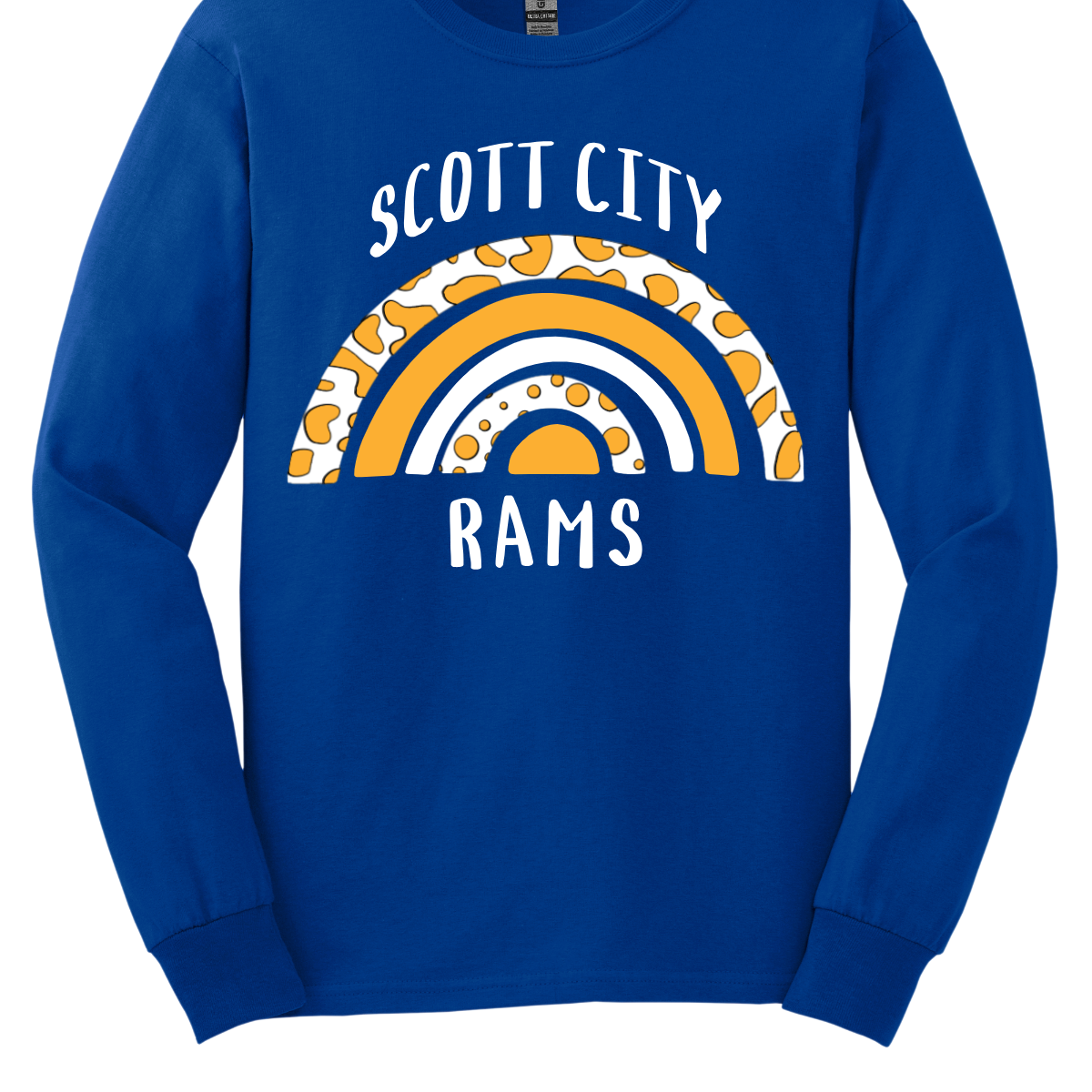 Gear up in the vibrant spirit of the Scott City Rams with this bold and stylish T-shirt! Emblazoned with the iconic Rams logo, this shirt is a testament to your unwavering support for the team. Shop at Gorgeousware.com