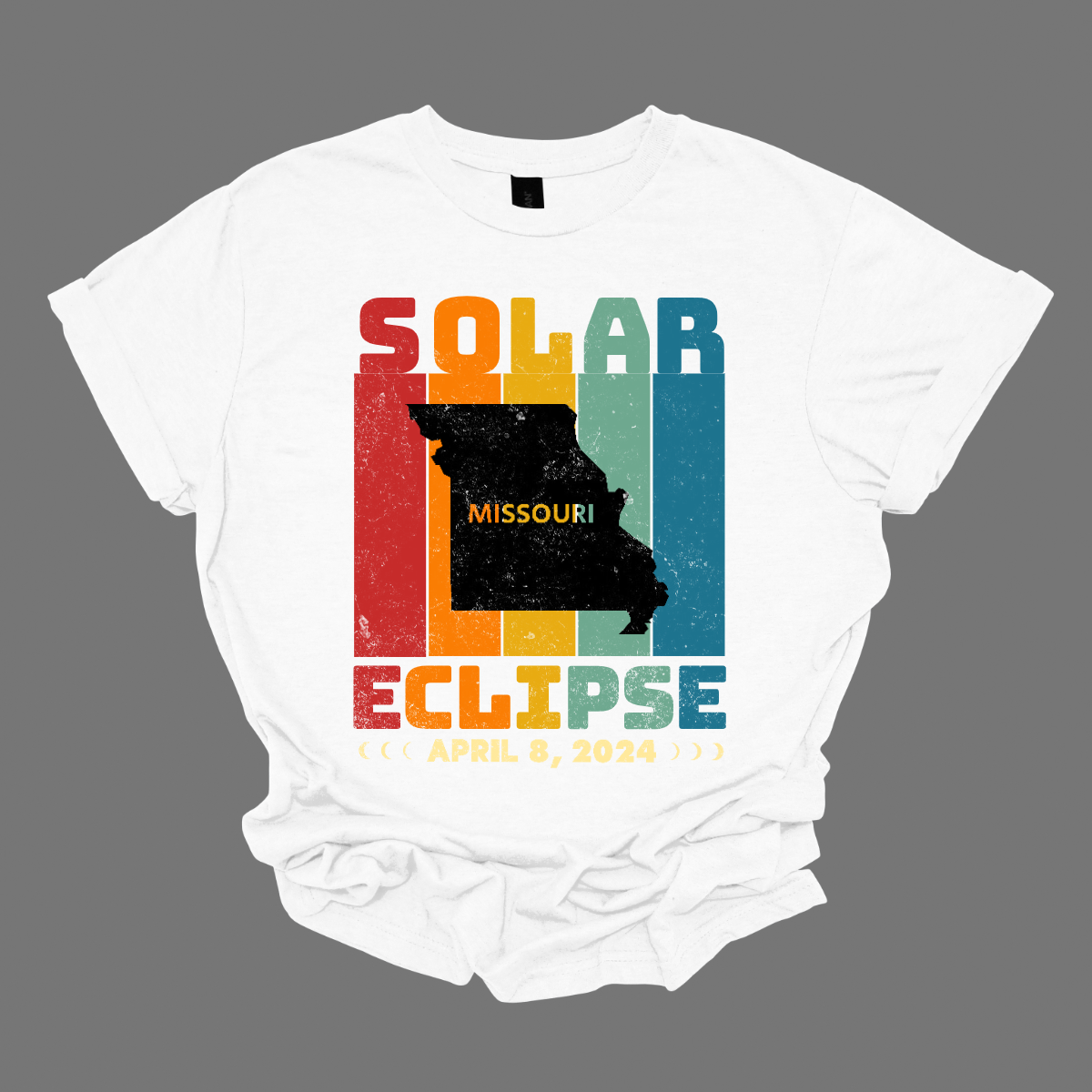 Mark the celestial event of the decade with our Solar Eclipse in Missouri 2024 T-shirt! Featuring a retro-colored background that harkens back to the groovy vibes of yesteryears, this shirt puts the spotlight on the eagerly anticipated solar phenomenon. Shop at Gorgeousware.com