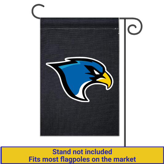 Show your school spirit with this vibrant New Hamburg Falcon Garden flag! Measuring 12x18 inches, it features a striking single-sided design that proudly displays your love for the school. Made from durable, weather-resistant fabric, this flag is perfect for adding a touch of school enthusiasm to your garden, porch, or yard. Whether you're celebrating a home game or just want to showcase your support year-round, this flag is a fantastic way to represent the Falcons! Shop at Gorgeousware.com