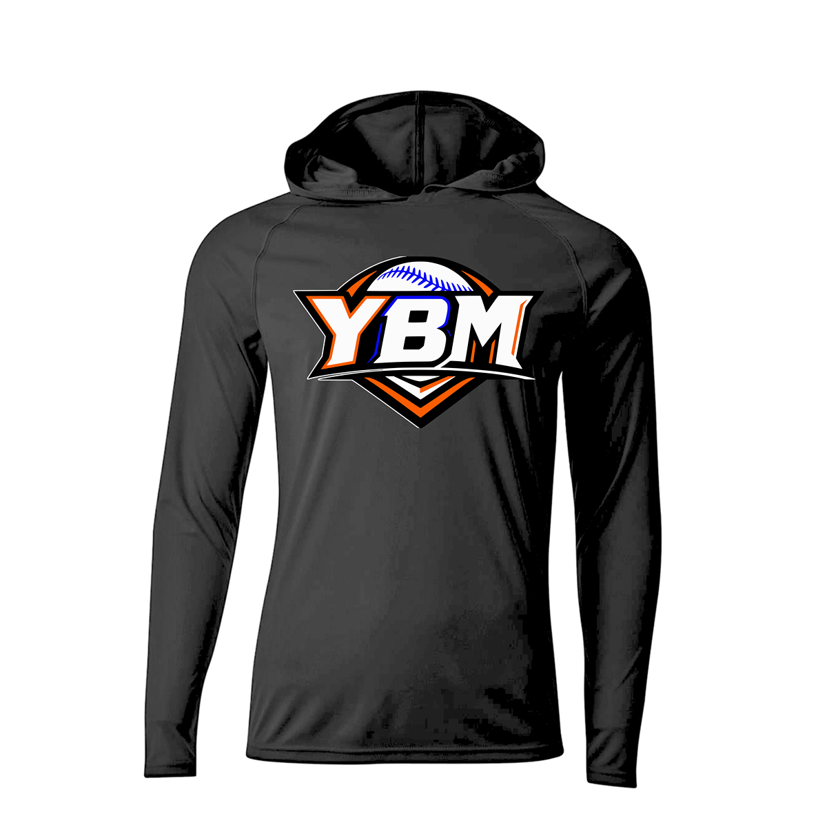 Stay comfortable and protected from the elements with the Youth Baseball Midwest Dri Fit Hooded Long Sleeve Shirt. Made from lightweight, breathable performance fabric, this shirt features moisture-wicking technology to help keep you cool and dry during practices, games, tournaments, and long days at the ballpark.

The built-in hood provides added coverage from the sun, while the long sleeves offer extra protection without the weight of a traditional sweatshirt. Designed for an active lifestyle.
