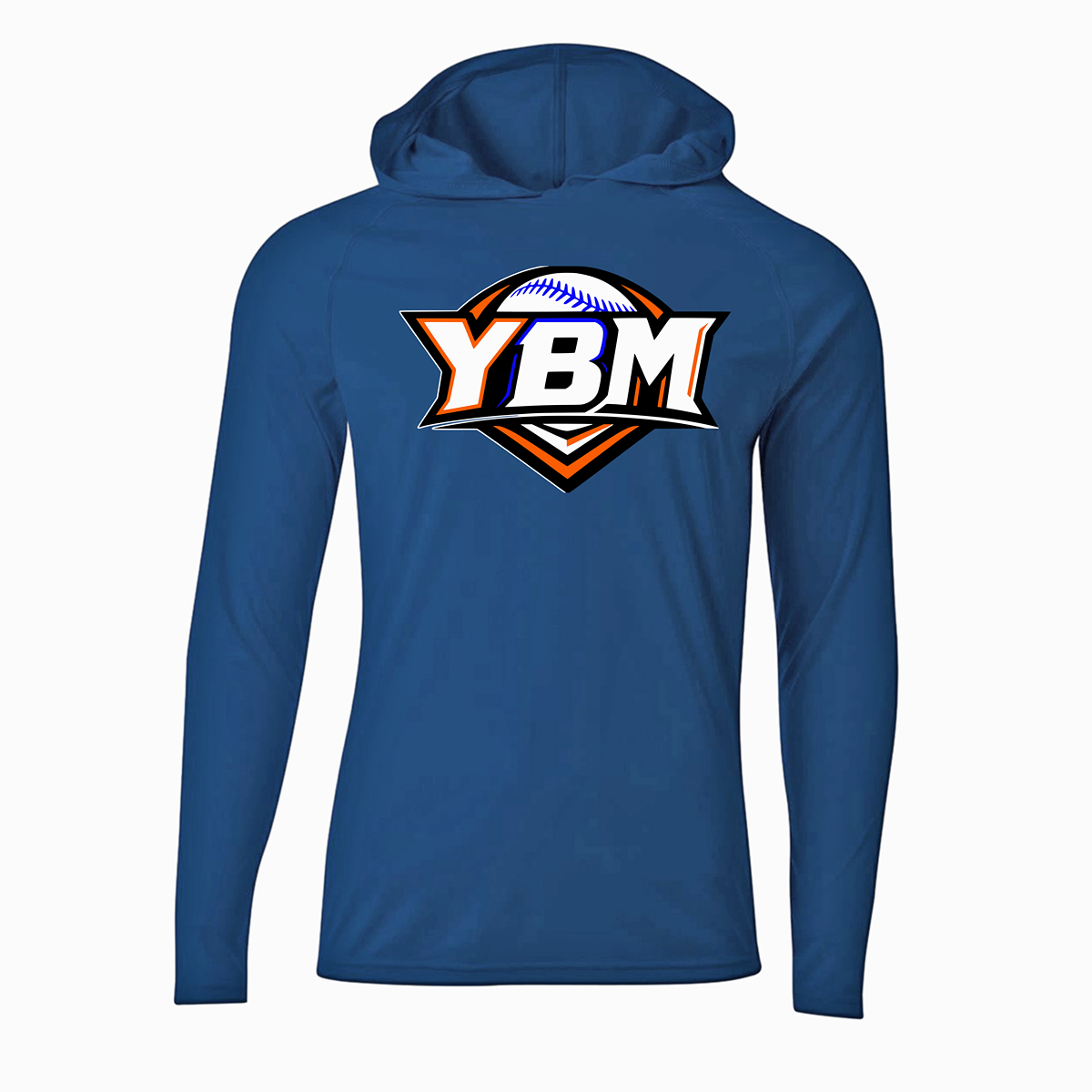 Stay comfortable and protected from the elements with the Youth Baseball Midwest Dri Fit Hooded Long Sleeve Shirt. Made from lightweight, breathable performance fabric, this shirt features moisture-wicking technology to help keep you cool and dry during practices, games, tournaments, and long days at the ballpark.

The built-in hood provides added coverage from the sun, while the long sleeves offer extra protection without the weight of a traditional sweatshirt. Designed for an active lifestyle.